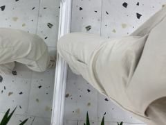 Bej Paraşüt Pantolon