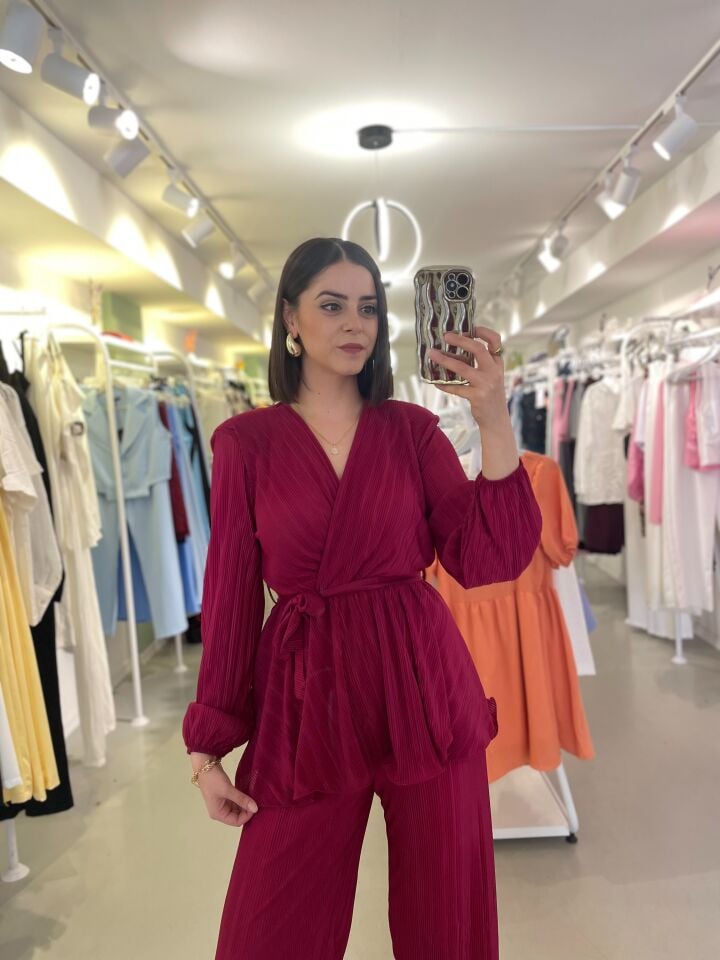 Piliseli Takım Bordo