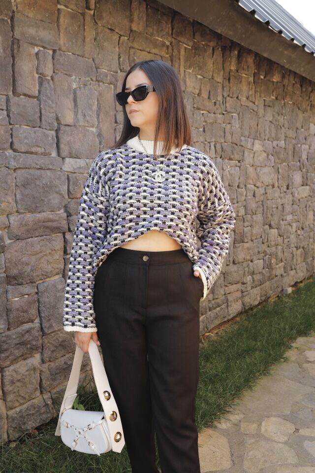 Duble Paça Pantolon Siyah