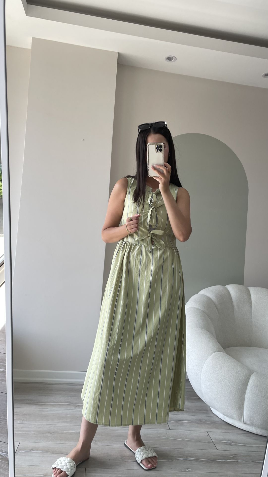 Pinterest Bağlamalı Elbise Yeşil