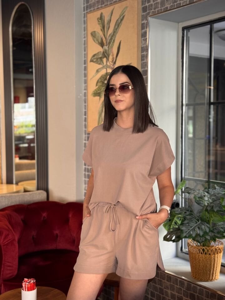 Modal Şortlu Takım