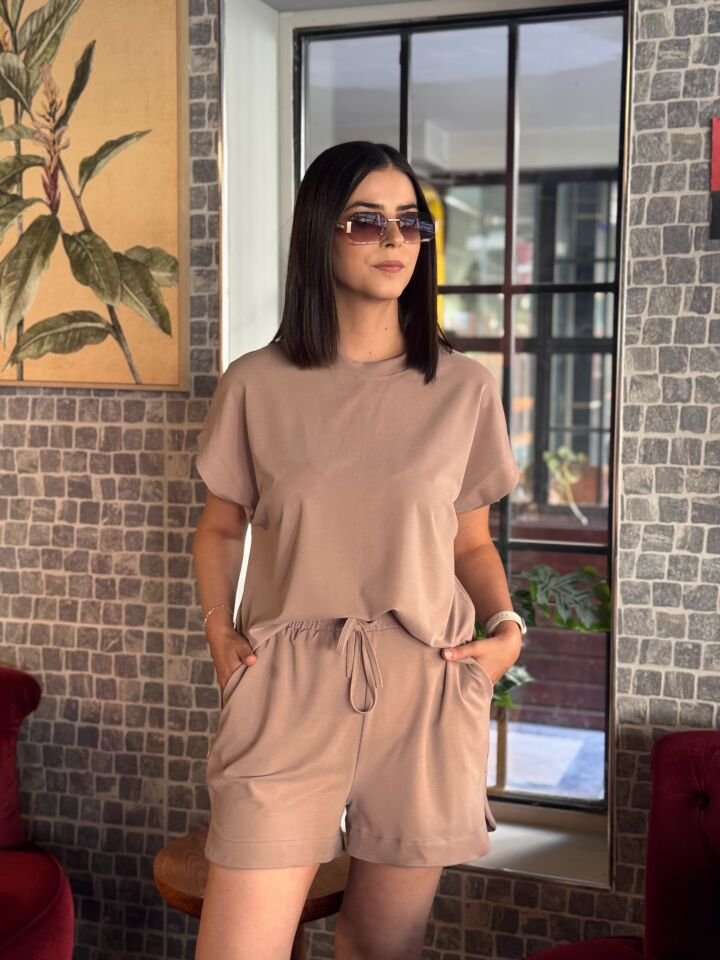 Modal Şortlu Takım