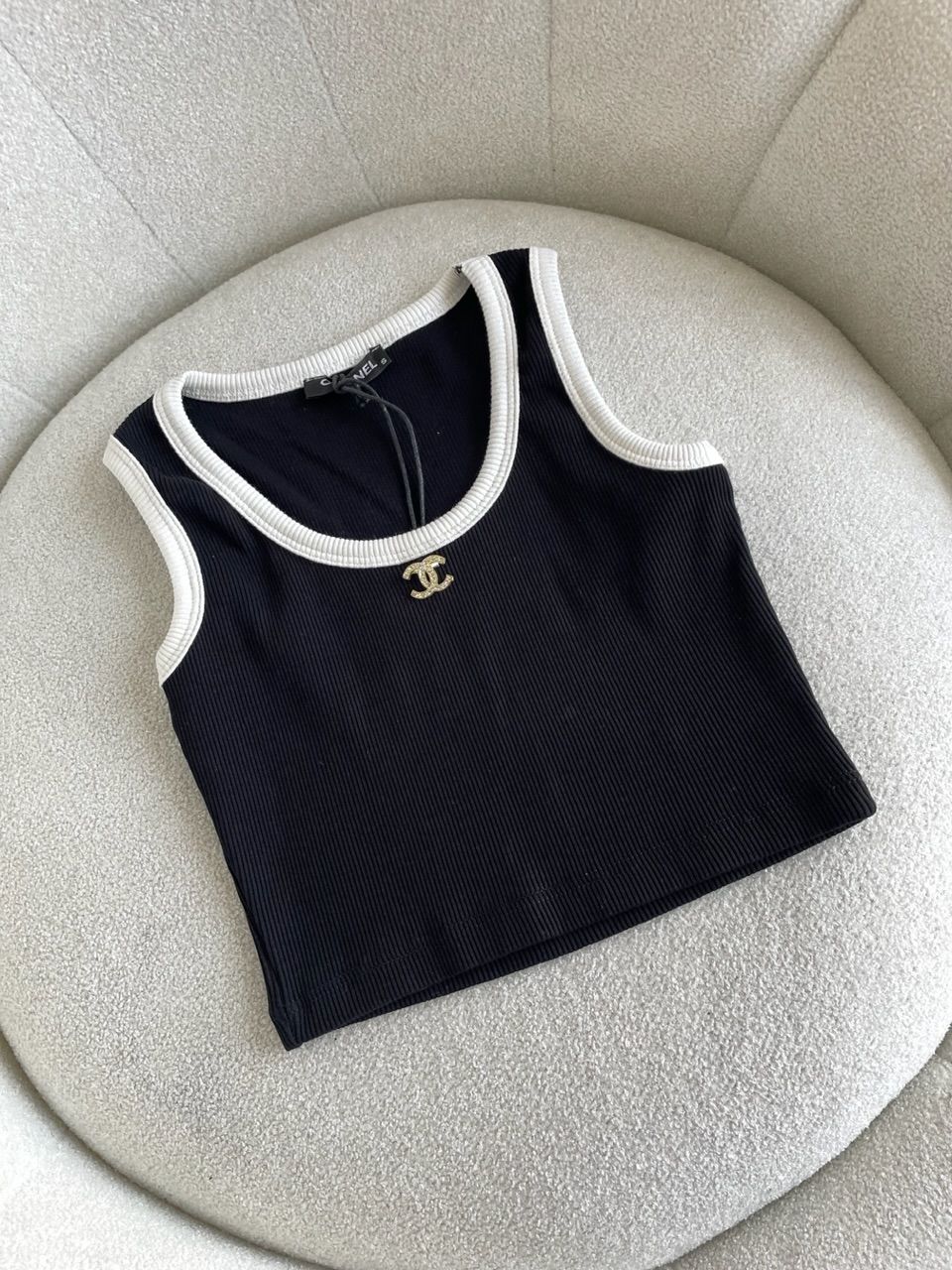 Fitilli Marka Crop Siyah