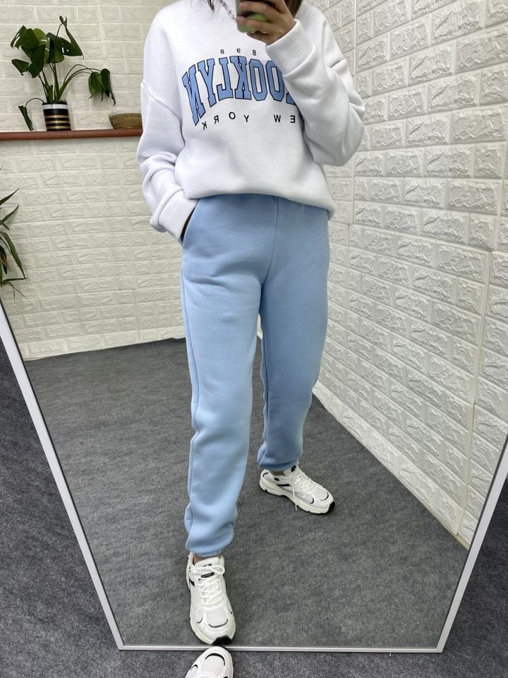 Bebe Mavisi Eşofman Takım