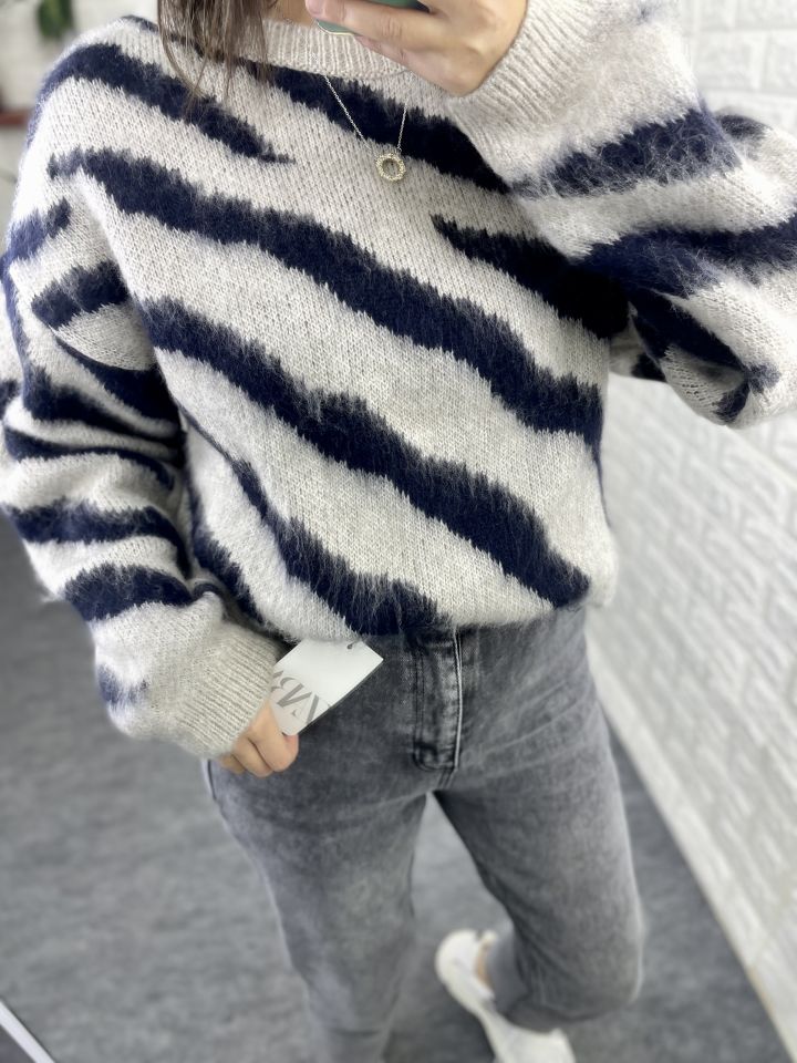 Zebra Desen Kazak
