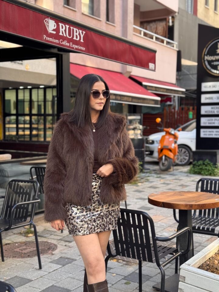 Suni Kürk Kahverengi