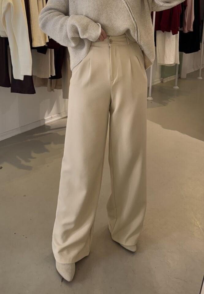 Palazzo Pantolon Krem