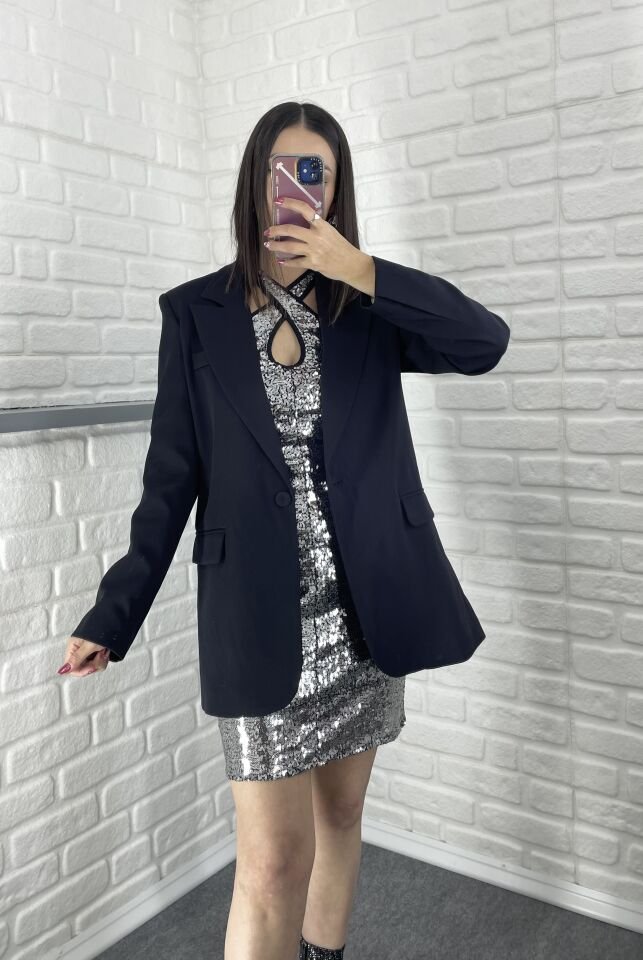 Blazer Ceket Siyah