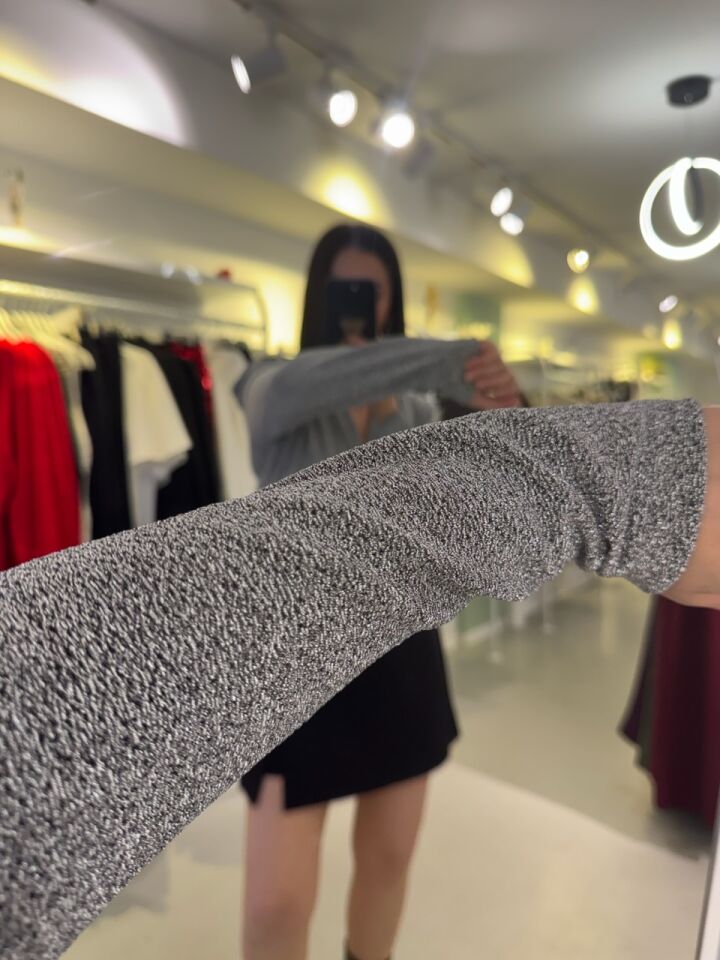 Kruvaze Simli Bodysuit