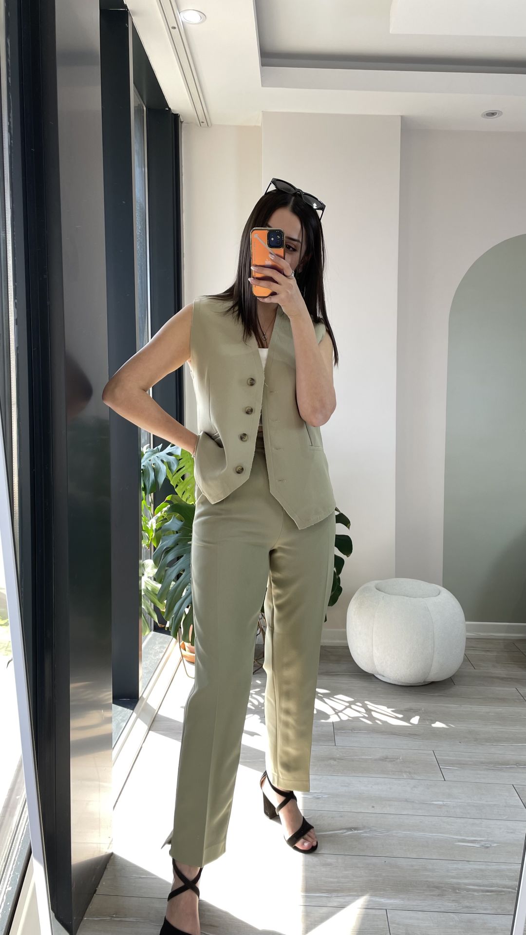 Yelek Pantolon Takım Haki