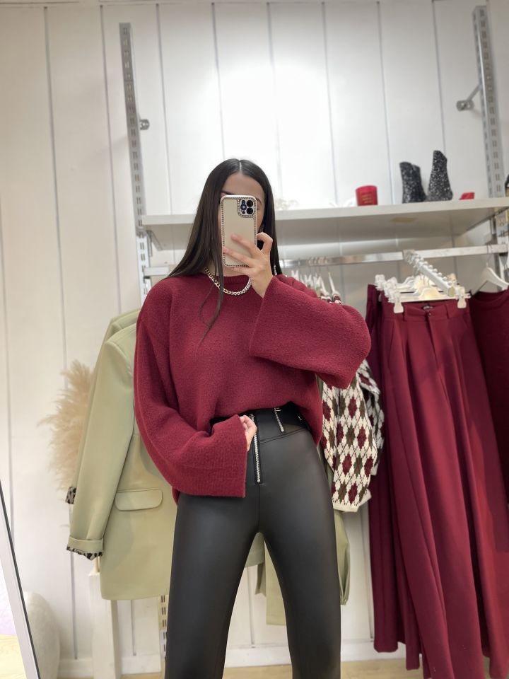 Yumoş Kazak Bordo